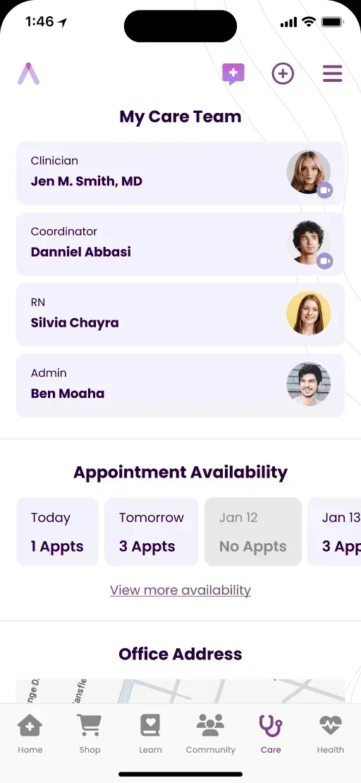 Care team communication