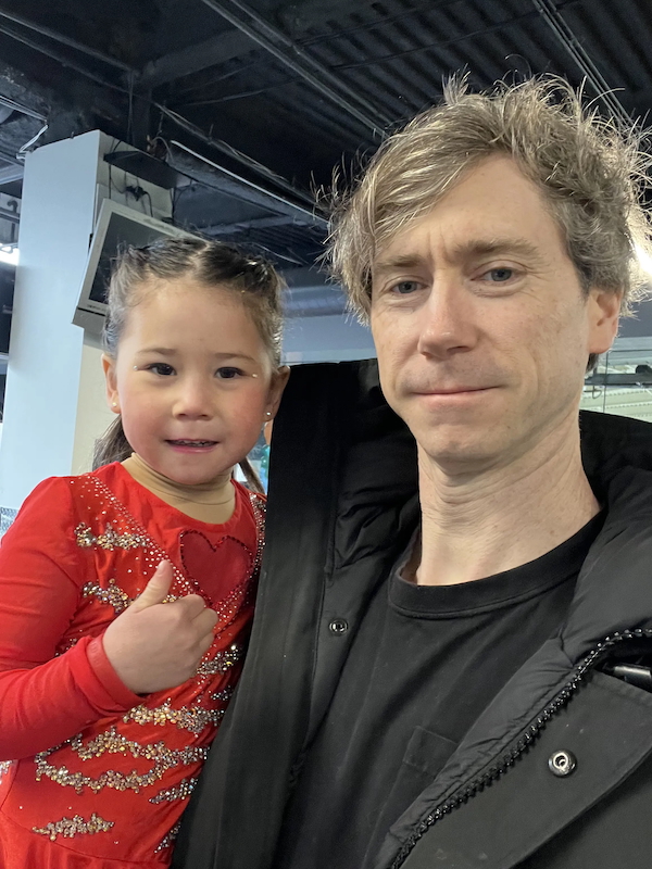 Matt with his daughter - the inspiration behind Above Health